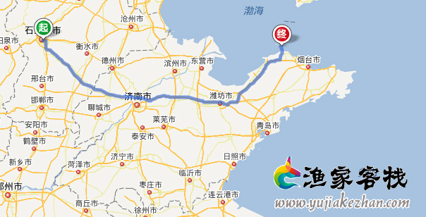 从石家庄到长岛自驾游
