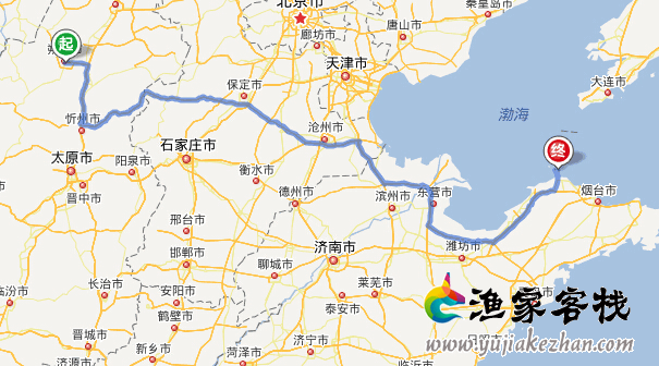 教你从朔州到长岛怎么走,9月从朔州到长岛自驾游自助游路线攻略