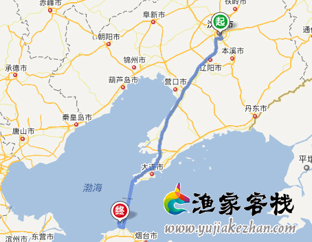 沈阳到长岛
